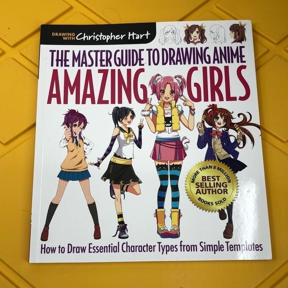 3/$25 Christopher Hart “The Master Guide to Drawing Anime Amazing Girls”